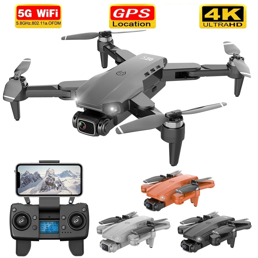 Новый L900Pro 4K HD двойной Камера с GPS 5G WI FI FPV в режиме реального времени бесщеточный