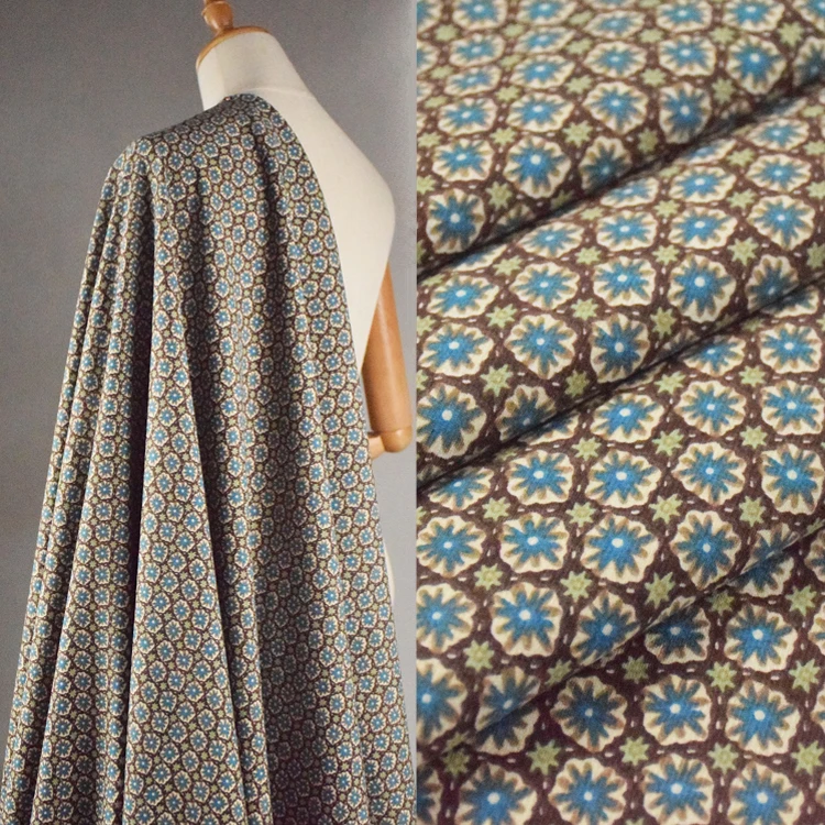 

Вельветовая ткань высокого качества, утолщенная тянущаяся ткань с саржевым принтом, осенне-зимние нарядные брюки, шитье Ципао