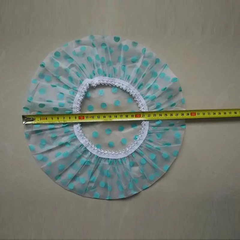 1 шт. Цвет случайный Водонепроницаемый шапочка для душа уплотненные теплые