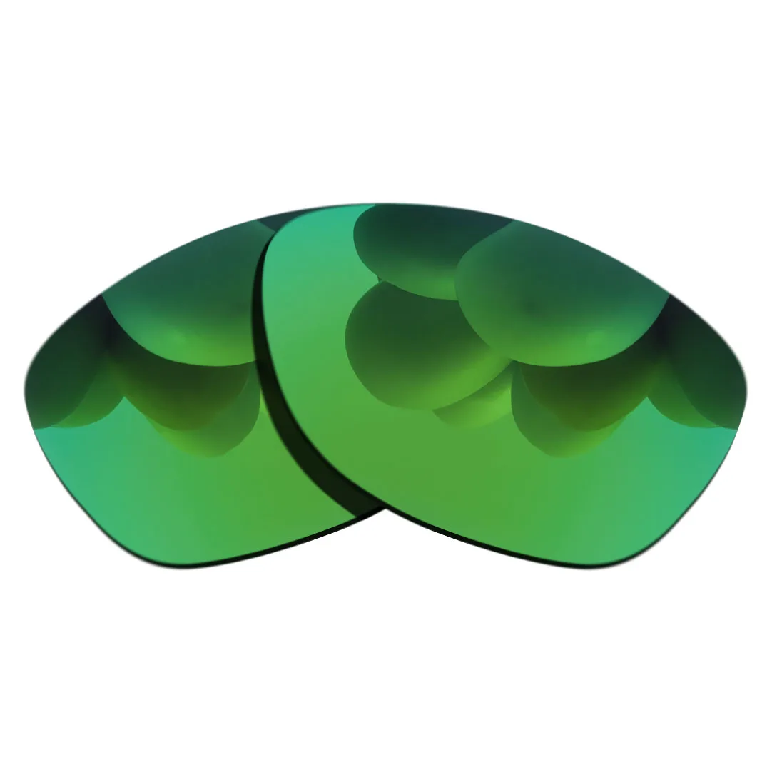 

100% Precisely Cut Polarized Replacement Lenses for Jupiter Sunglasses Green Mirrored Coating Color- Choices
