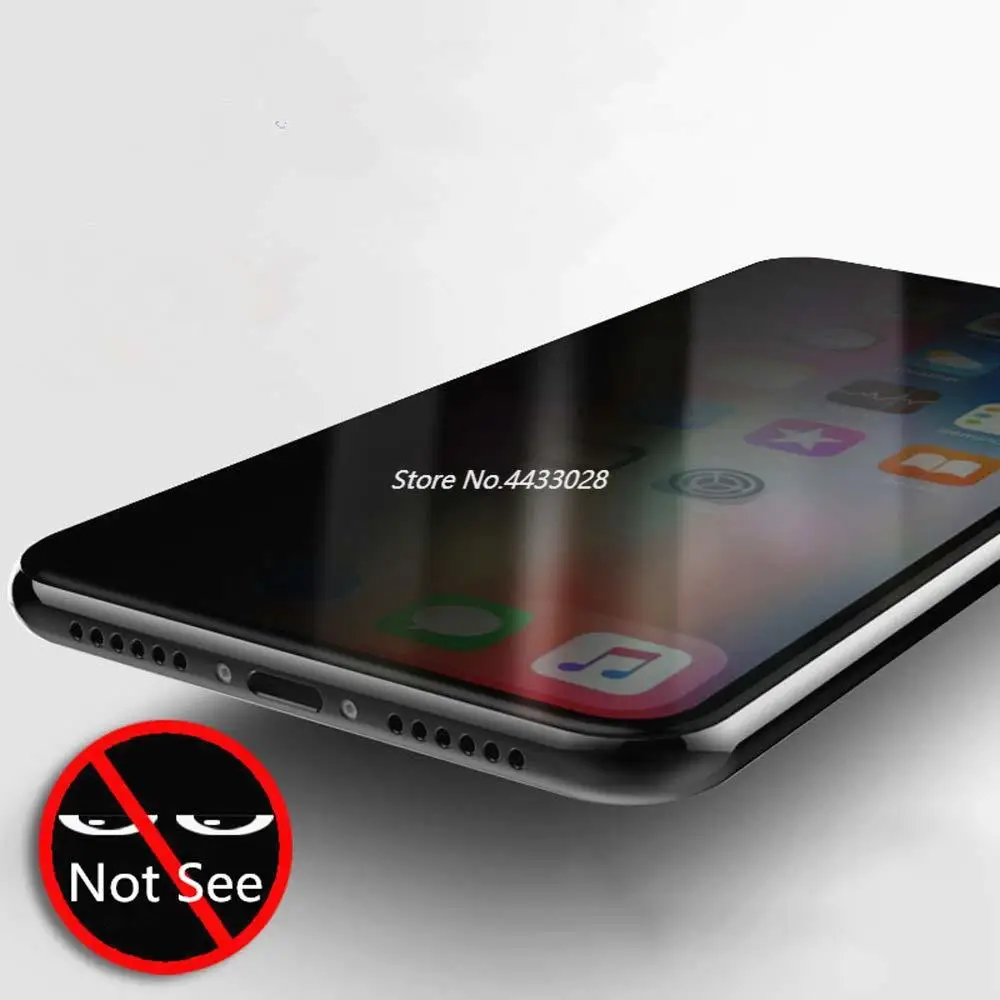 Закаленное 3d-стекло с полным покрытием для конфиденциальности UMIDIGI One Max Защита