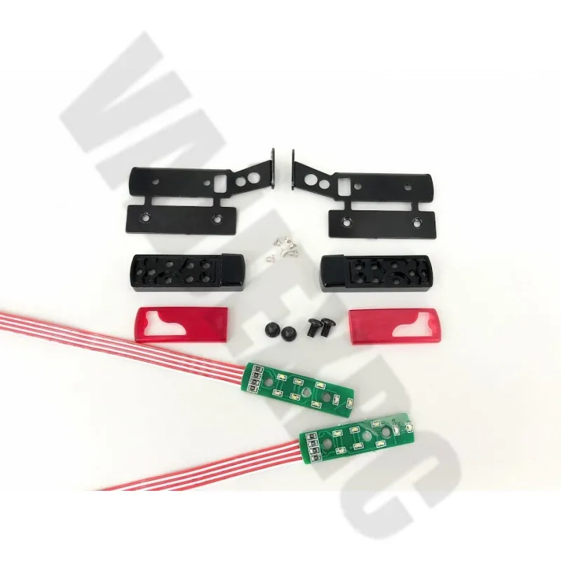 Metal Steering Taillight Suitable for 1/14 Tamiya Remote Control Truck Scania R620 R470 MAN TGX FH12 1851 3363 56352 | Игрушки и хобби