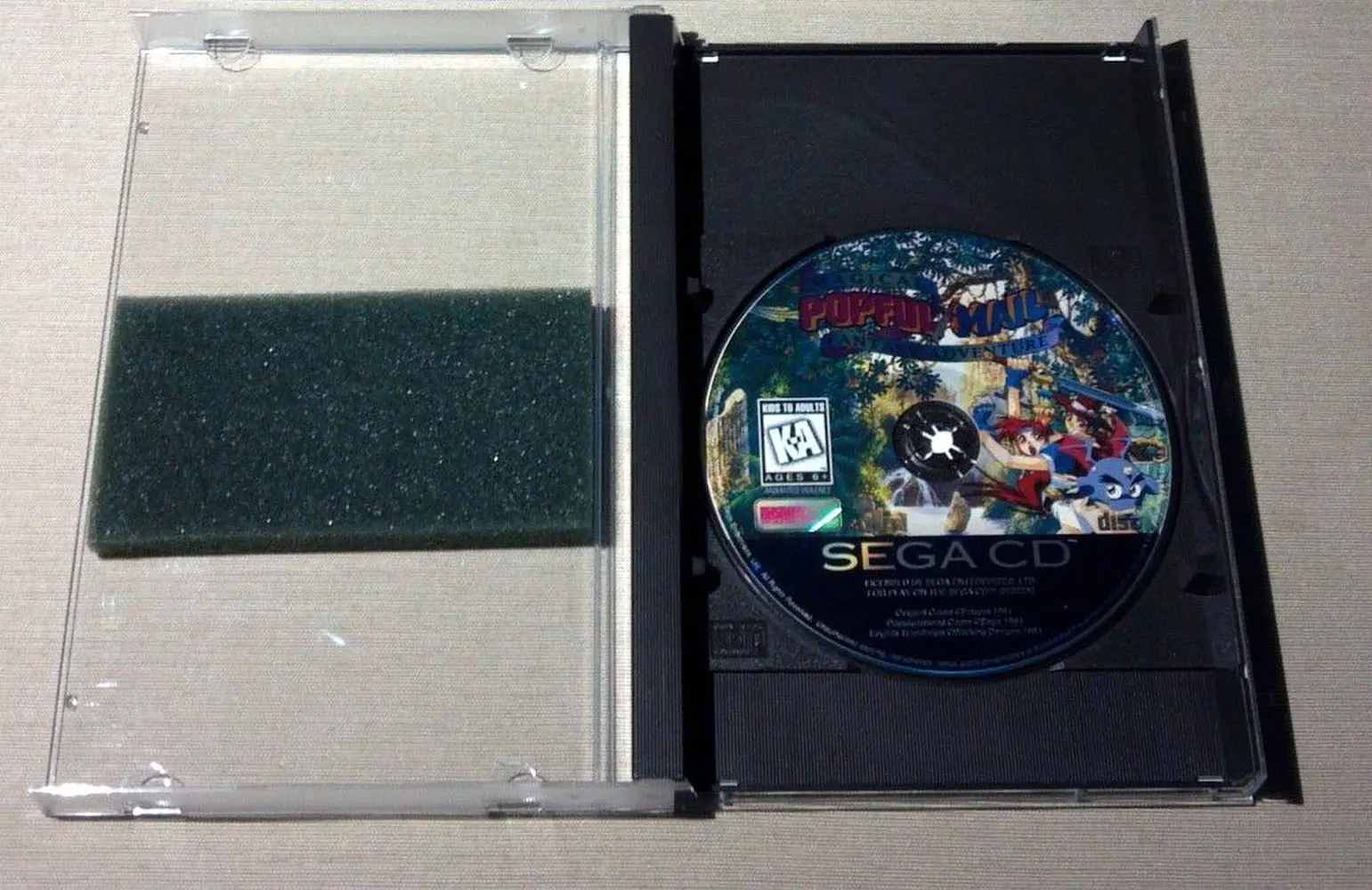 Длинная коробка * Тонкая Вставка из пенопласта подходит для SEGA SATURN / CD PLAY STATION/Jewelry