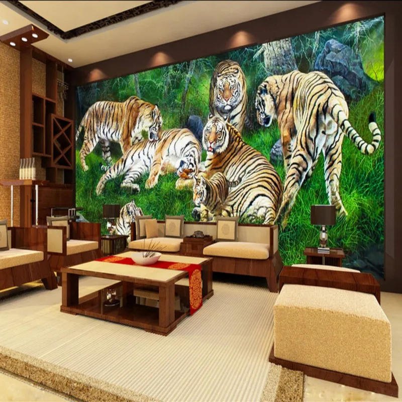 Прямая доставка пользовательские фото обои стерео Большая картина маслом Фреска