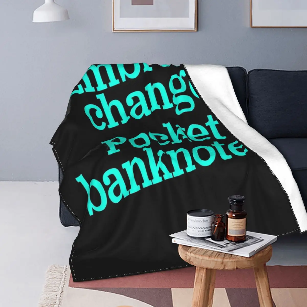 

Embrace Change Pocket-Manta para cambio de billetes V1, colcha a cuadros para cama, edredones, colchas de lana, toalla de playa