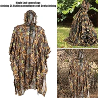 3d hunting clothes sniper airsoft camouflage ghillie suit military uniform men women kids tactical clothing paintball jackets