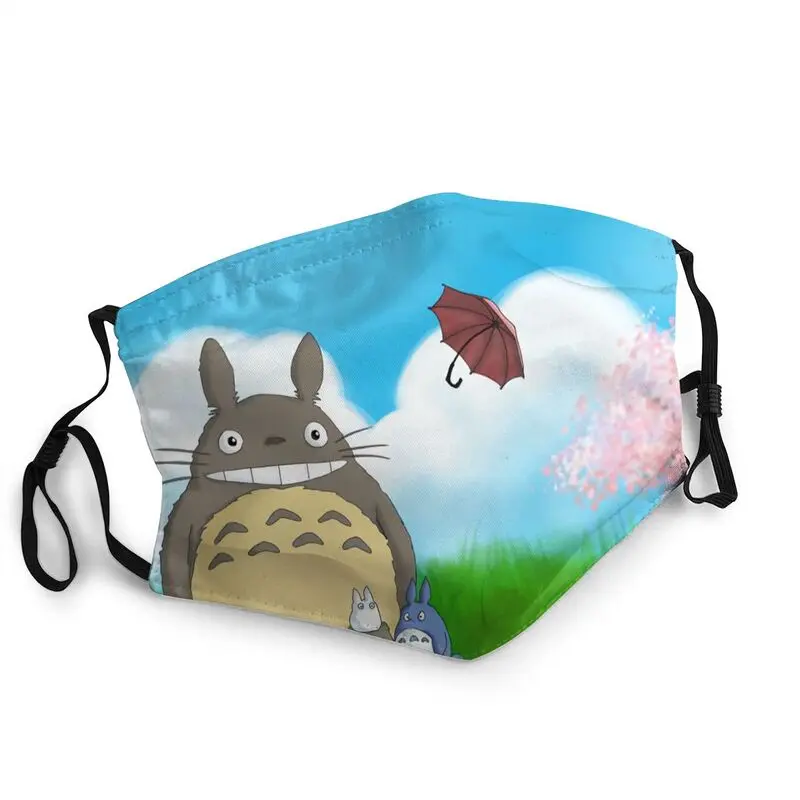 

Маска-респиратор Totoro для лица, регулируемая Пылезащитная маска для лица