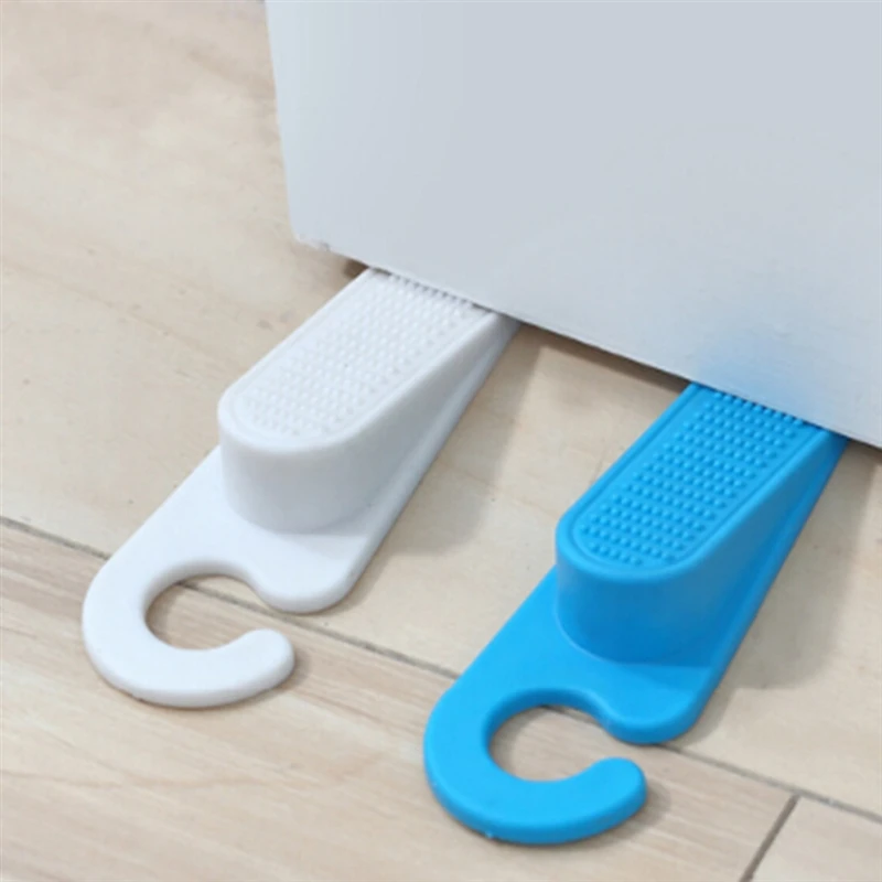 Tope de puerta antideslizante para ni&ntilde;os, Protector de seguridad para beb&eacute;s, conveniente dise&ntilde;o de rat&oacute;n, 1 unidad-2