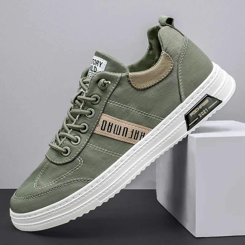 

Men's Casual Oxford Cloth Shoes, Men's Designer Breathable Casual Brand Shoes, Men's Hard-matched Men's Shoes, Fall 2021