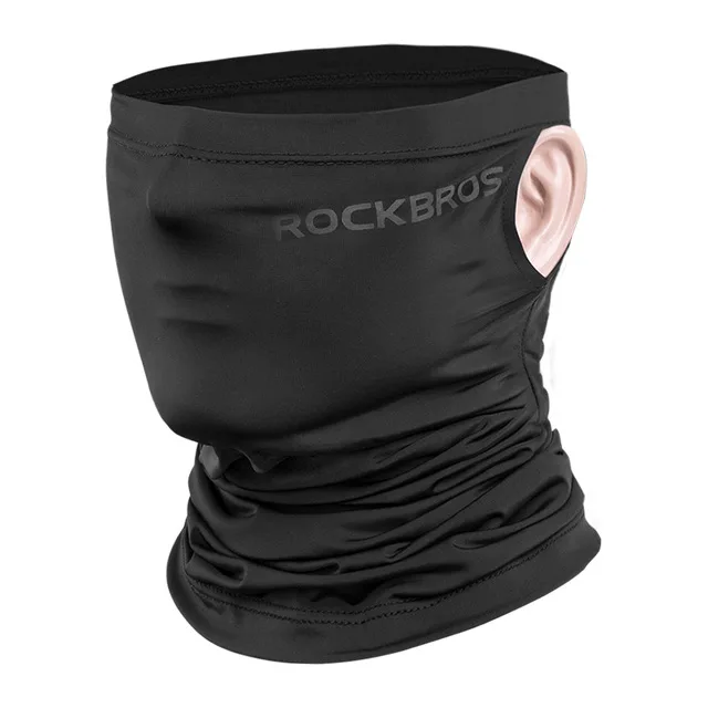 WB-003B ROCKBROS, бандана для скалолазания, мужская маска на половину лица, впитывает пот, дышащий Шарф для шеи, для велоспорта, для улицы, Braga Cuello - Цвет: WB-003B