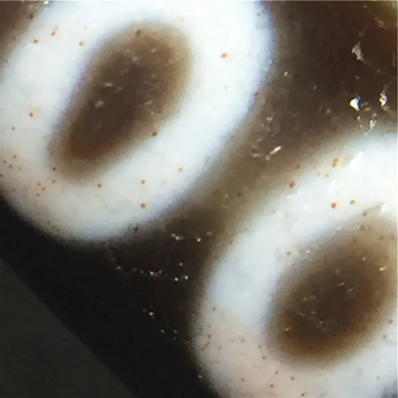 Cinnabar Dots Lucky 5 глаз тибетские бусины дзи большой мудростью Тотем амулеты талисман