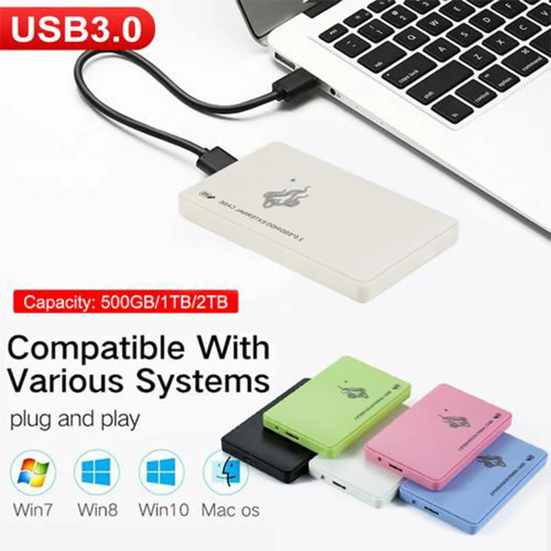 Оригинальный внешний жесткий диск HD USB 3 1 Твердотельный накопитель 3.0 2 5 дюйма