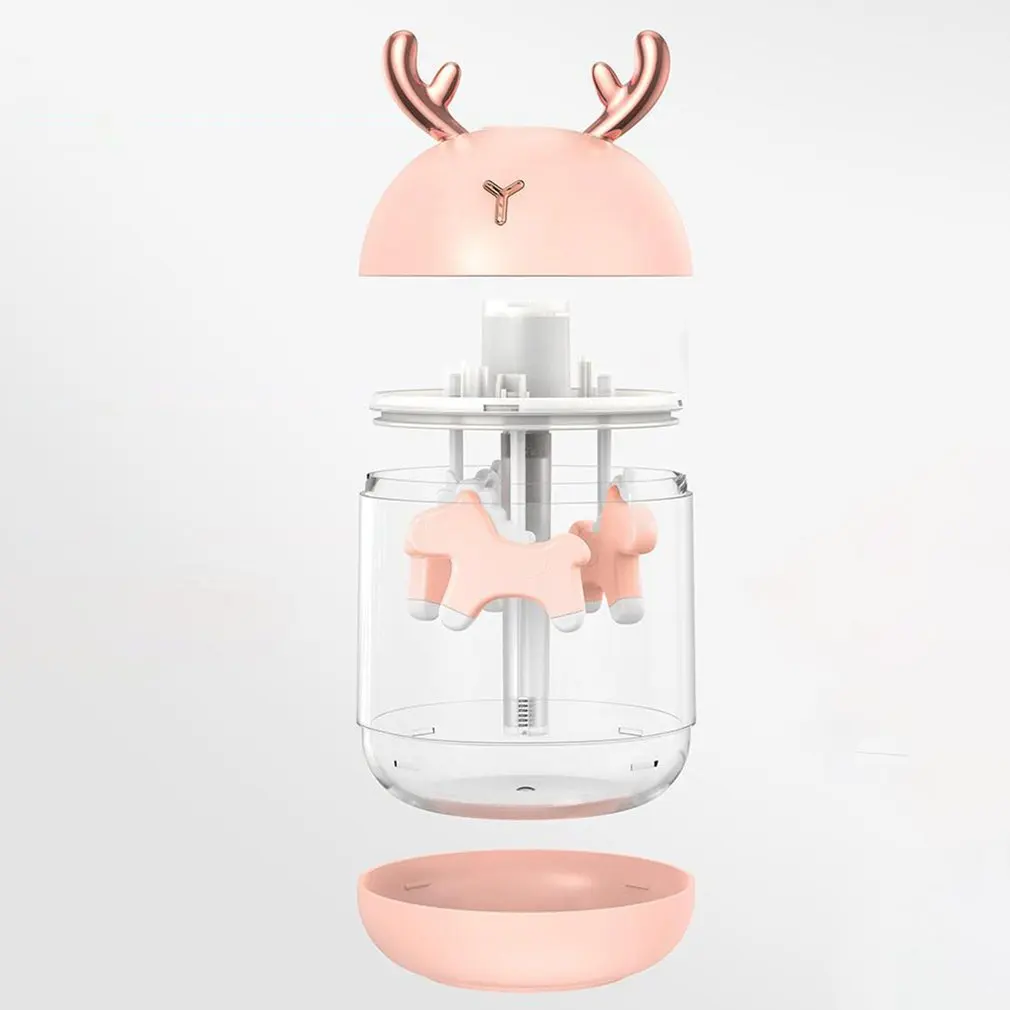 

Cute Pet USB Humidifier Household Mute Aroma Diffuser Bedroom Large Capacity Office Desktop Gift Humidifier