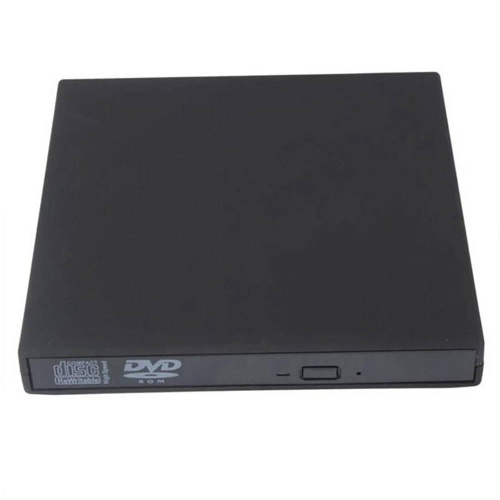 USB 2,0 компактный Пишущий привод/горелка/реписатель/CD rom Внешний DVD привод для ПК ноутбука