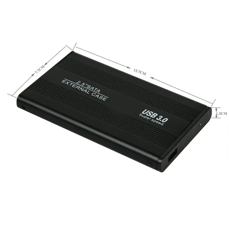 USB 3 0 SATA HDD Box адаптер жесткий диск корпус чехол для 2 5 дюймов HD Мобильный Caddy