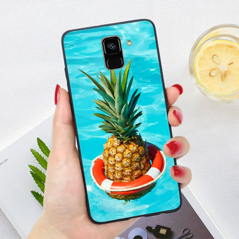 X22 Для samsung Galaxy A5 A6 A7 A8 плюс для задней панели телефона для samsung A6 A8 плюс чехол бампер - Цвет: X22