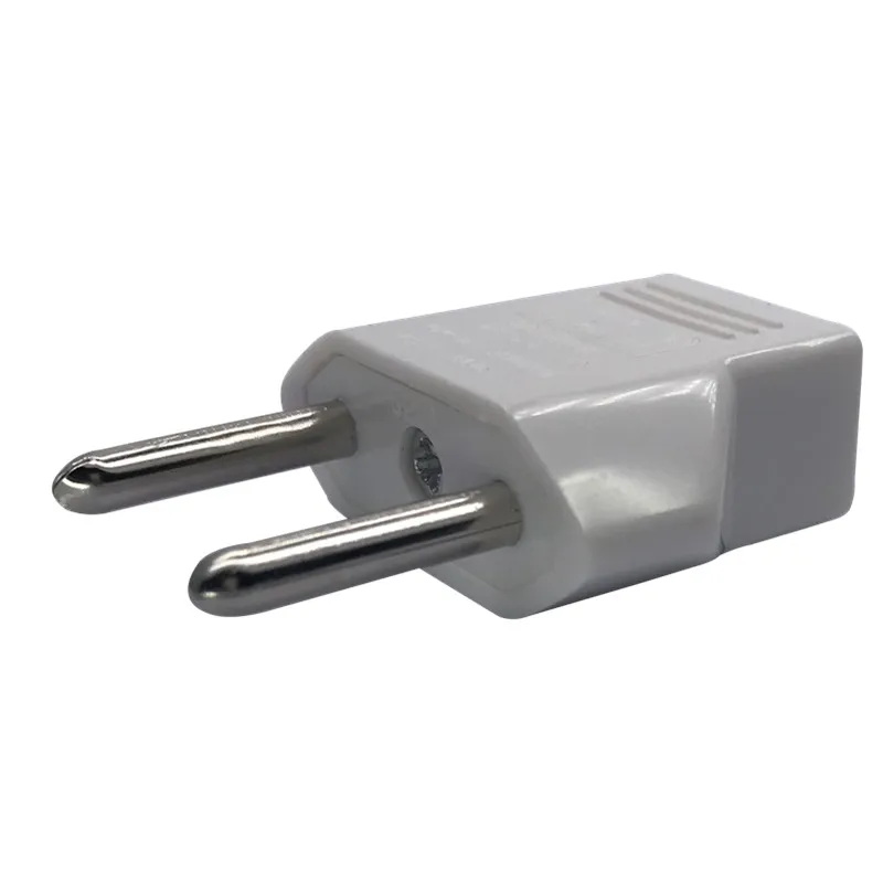 1 шт. штепсельная вилка европейского стандарта для путешествий 2 Pin в США