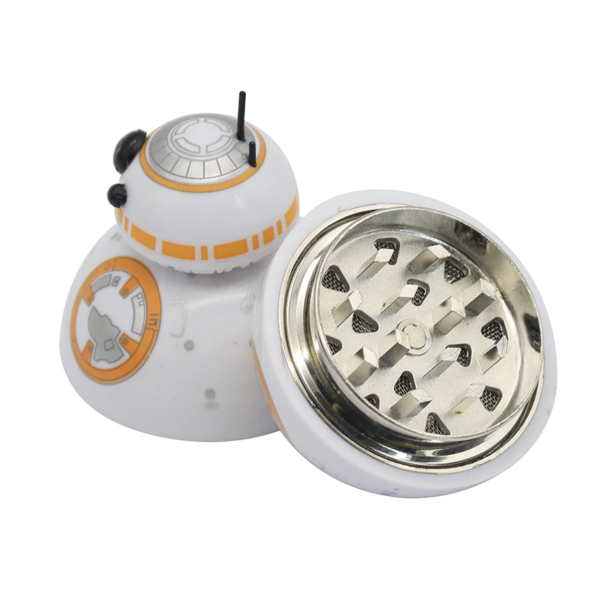 BB8 Симпатичный робот 50 мм 3 части Подарочная коробка из цинкового сплава для