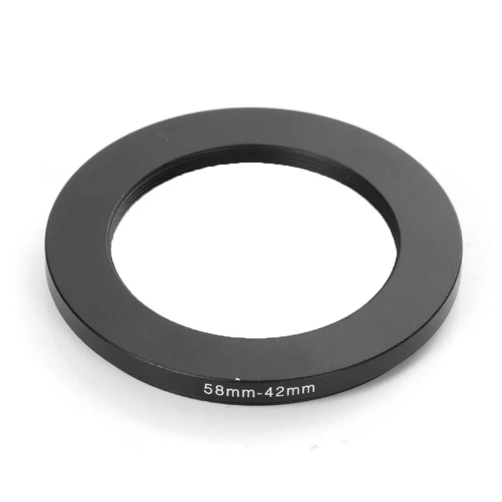 Step Up Ring 58-52 DSLR Camera 58mm Lens to 52mm Filter Cap Hood | Электроника