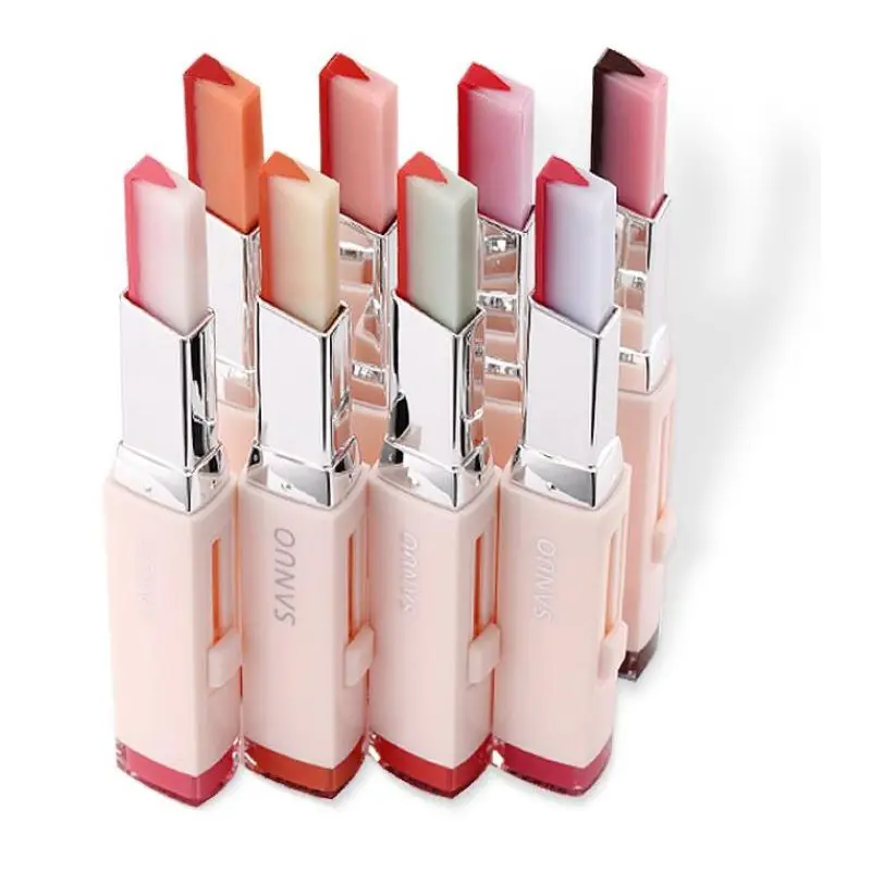 

Fashion bites lipstick V tailored two-color light silky moisturizing lip balm lipstick lipstick lip cosmetic gradient color
