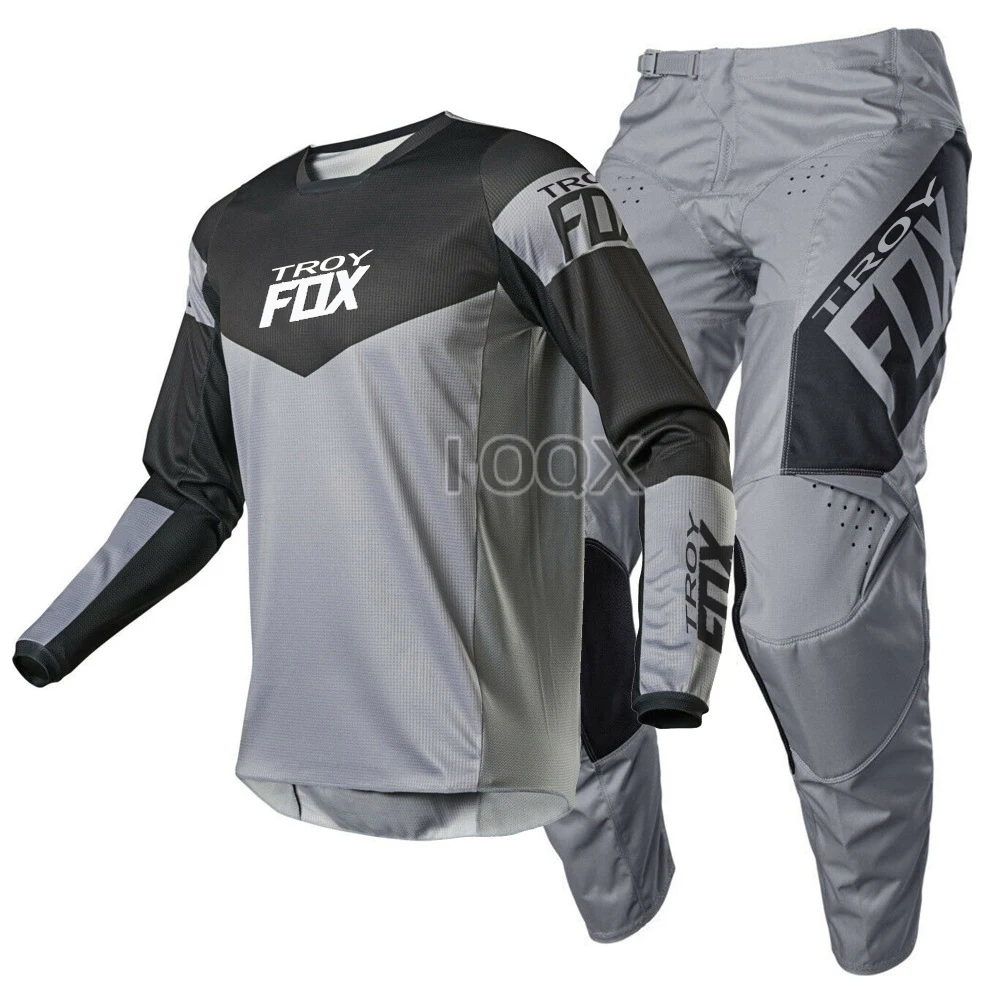 Горячая распродажа! 2021 MX/ATV Racing 180 Revn Джерси и брюки Combo Black UTV ATV MX Motocross Dirtbike Gear Set -