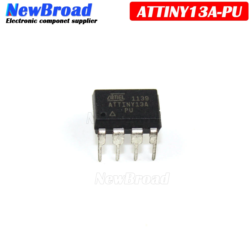 5pcs ATTINY13A-PU DIP-8 ATTINY13 ATTINY13-PU DIP8 ATTINY13A 13A-PU ATTINY13V-10PU | Электронные компоненты и