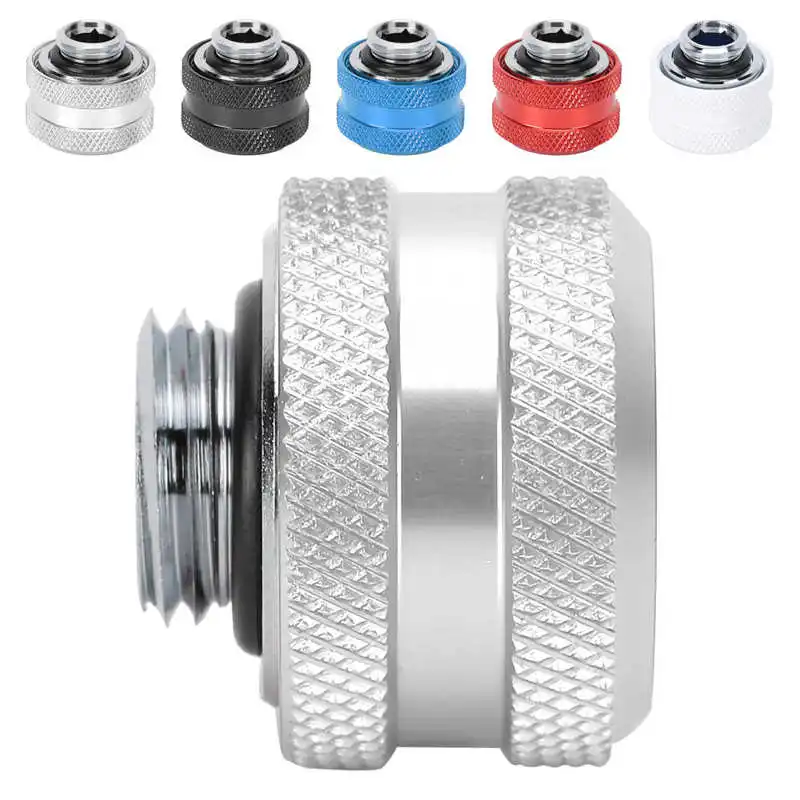 Быстроразъемный соединитель G1/4 фитинги с внешней резьбой для компьютера жесткая