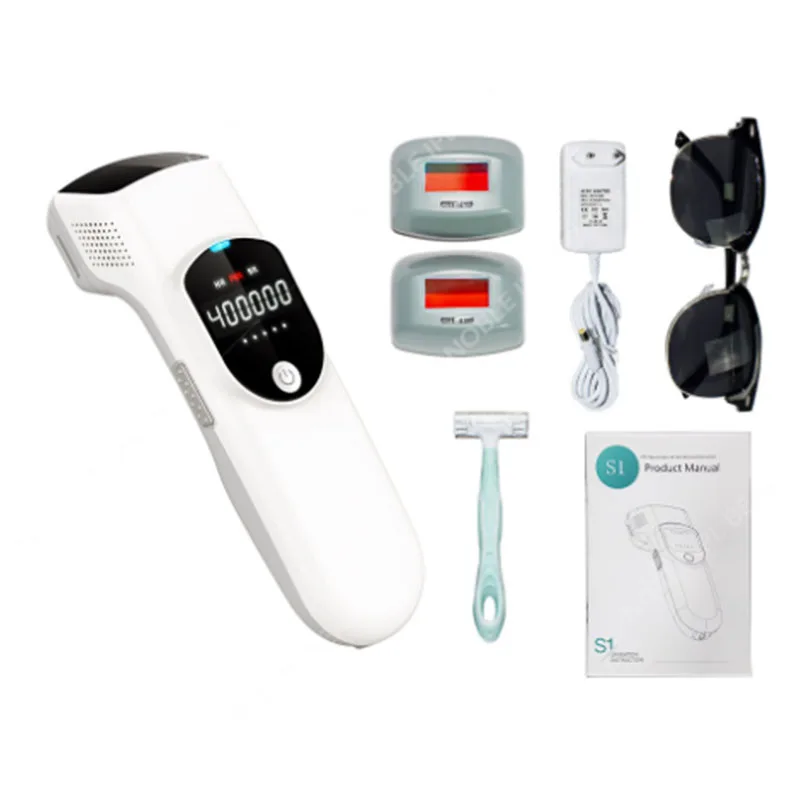 IPL кварцевый лазерный эпилятор для удаления волос на лице безболезненная