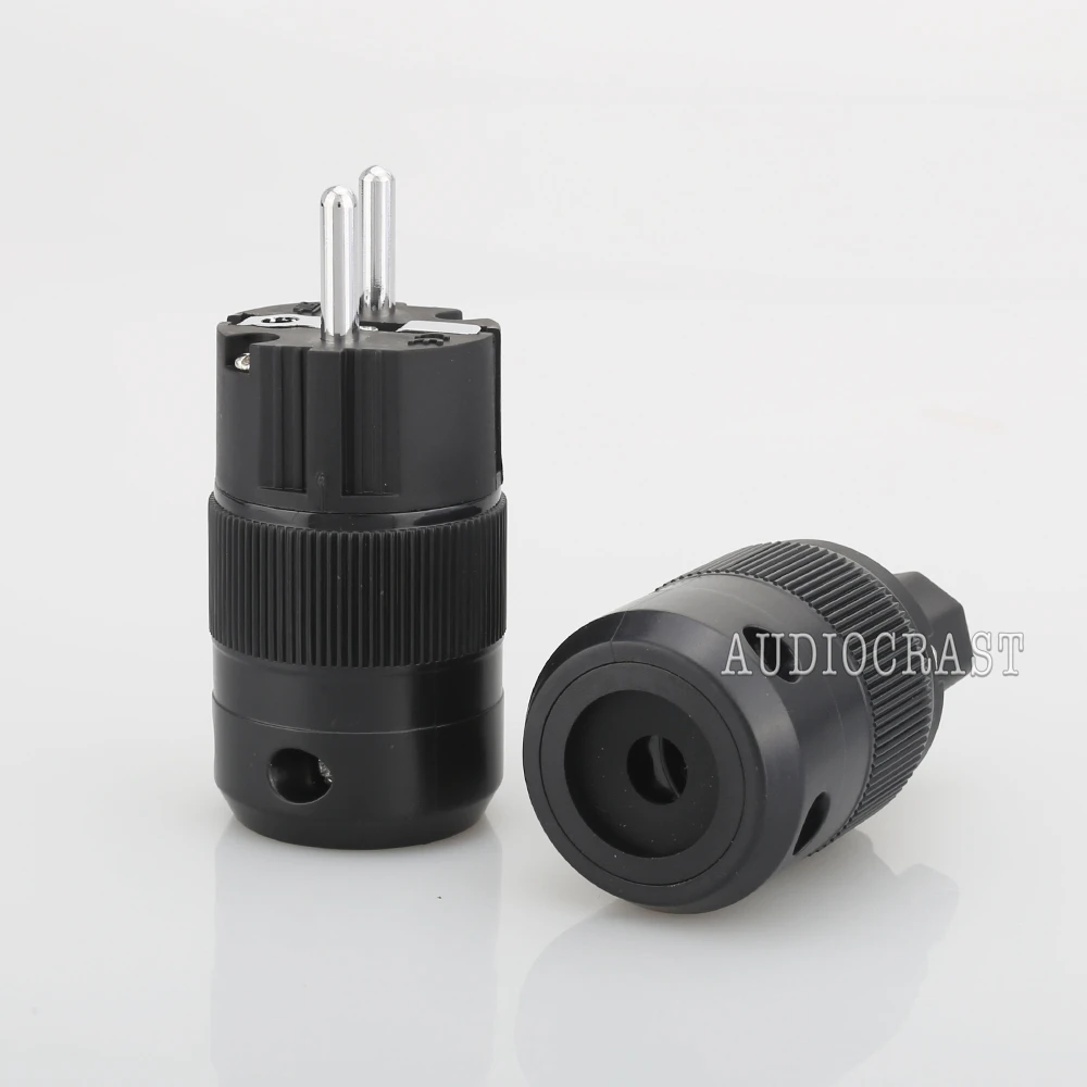 VB0109 High End родием EUR Schuko EU Мощность Plug& IEC разъем