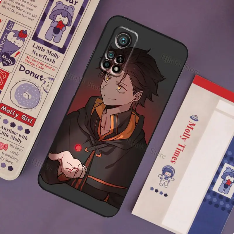 Чехол-накладка с принтом \Natsuki\&quot на смартфон Xiaomi (разные модели) изображение в