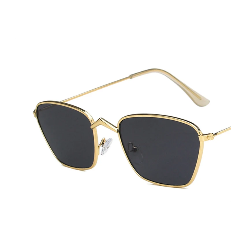 2021 классические ретро солнцезащитные очки женские Роскошные Металлические в