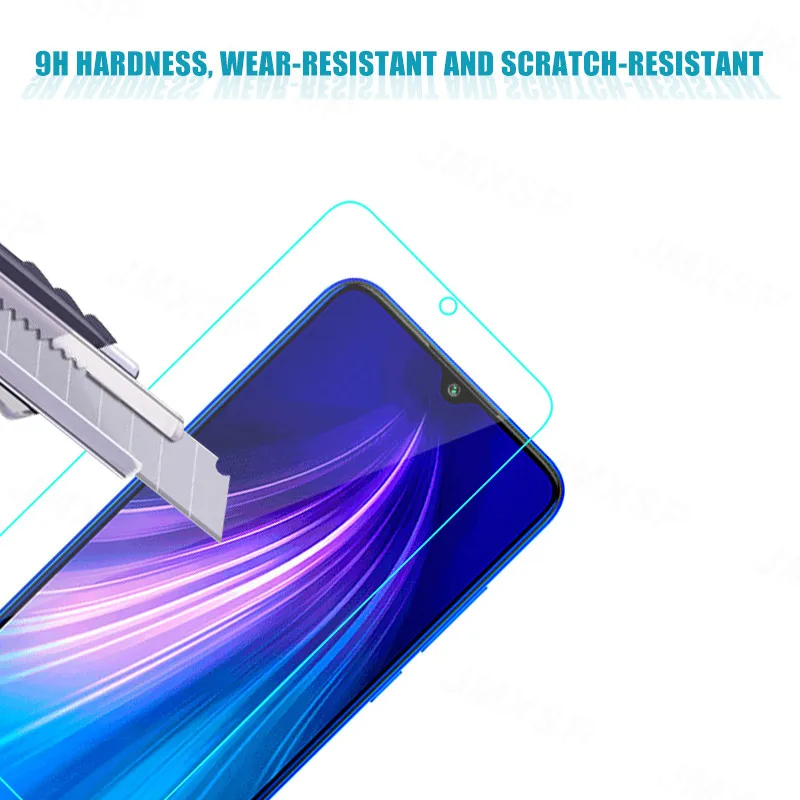 Tempered Glass For Xiaomi Redmi Note 8 8T Pro Protective Glass For Redmi 8 8A S2 Go K20 Camera Lens Film Screen Protector Cover