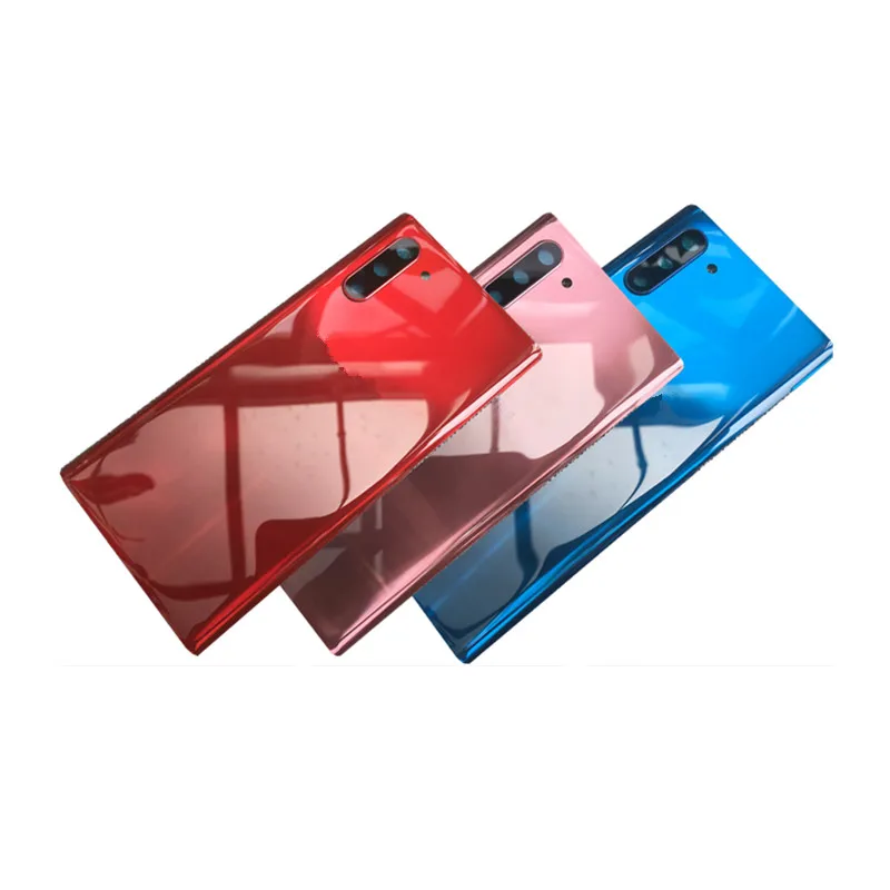 

Задняя крышка Note10 для Samsung Galaxy Note 10 N970 корпус батарейный отсек ремонт сменный задний корпус + объектив камеры с логотипом