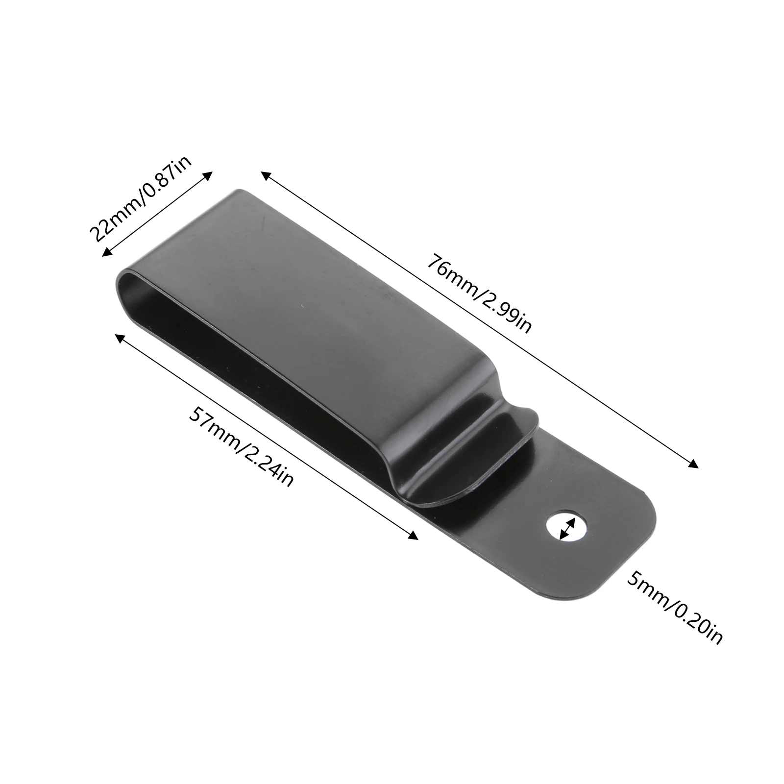 1pc Spring Buckle Sheath Clip Pockets Wallet Keychain Hooker Solid Iron Waist Clips EDC Portable Tools fit Holsters Strap Belt | Дом и сад