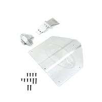 stainless steel anti collision guard plate chassis armor for losi 110 baja rey v2 rc car accessories