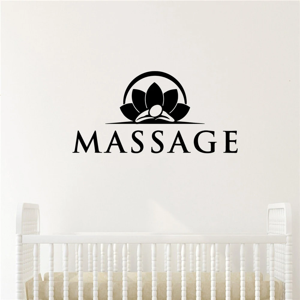 

Eccellenti adesivi murali in vinile per massaggi yoga, adatti per decalcomanie per la stanza dello yoga, decalcomanie per la cam