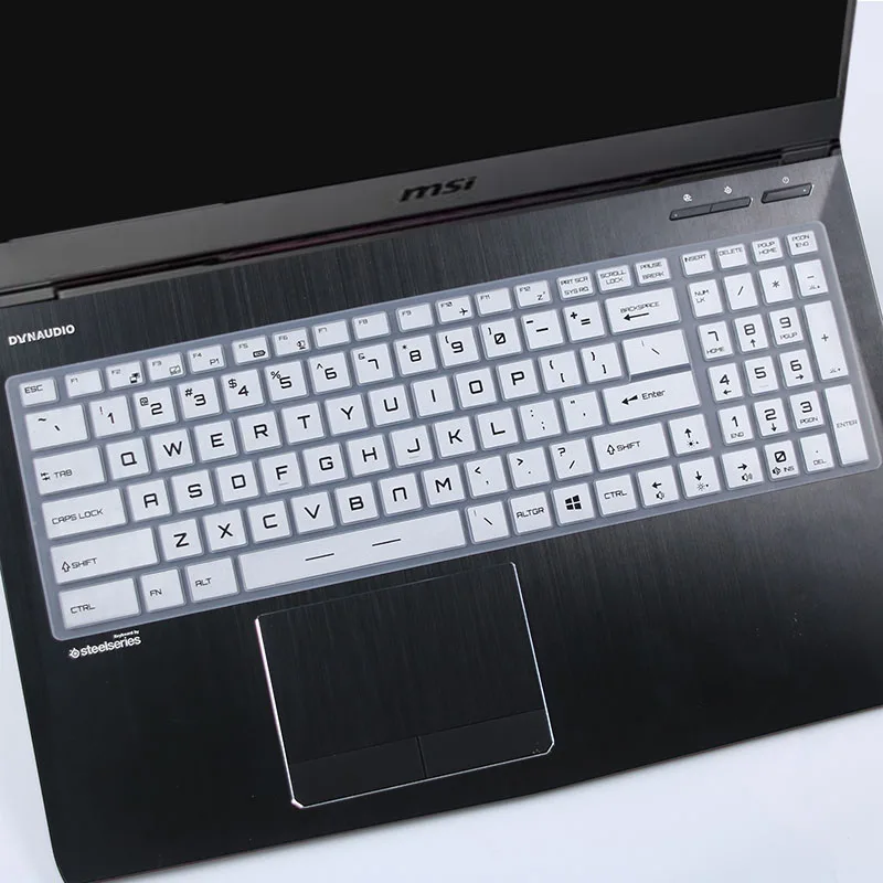 Защитная крышка для клавиатуры ноутбука MSI GL65 GL63 GT76 GS75 GP73 GL73 GE63 GE65 GE73 7RD / Raider/GE73VR 17 3