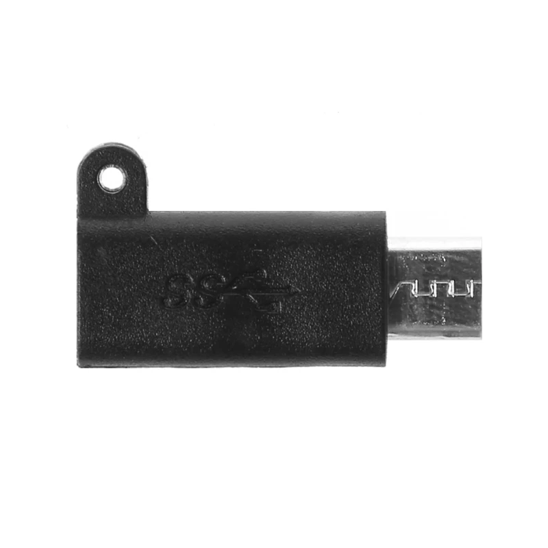 Переходник Micro USB 2.0 Type B (штекер)/USB 3.1 C (гнездо) для зарядки и передачи данных 27RA |