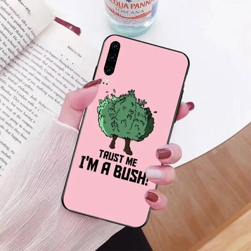 CUTEWANAN trust me i m a bush Роскошный Уникальный Дизайн чехол для телефона Huawei P40 P30 P20 lite Pro