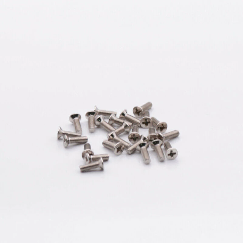 50 шт. винты с плоской головкой Phillips плоским хвостом крестообразные Винты M3 * 10 мм |