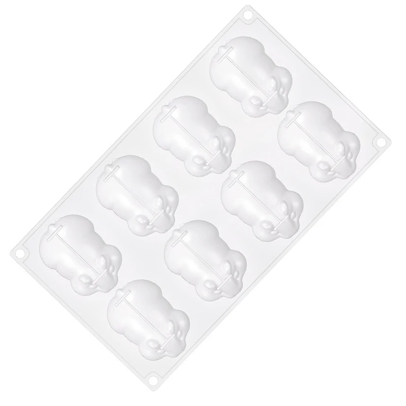 Meibum 8 полость крыса Форма Силиконовые формы для торта мусс десерт мышь Маффин