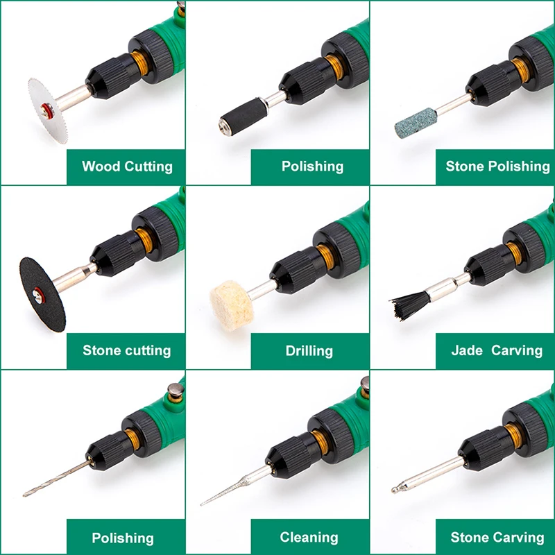 

Mini DIY Electric Grinder 5 Speed Cordless Grinding Machine Carving Engraving Pen Trimming Polishing Micro Drilling
