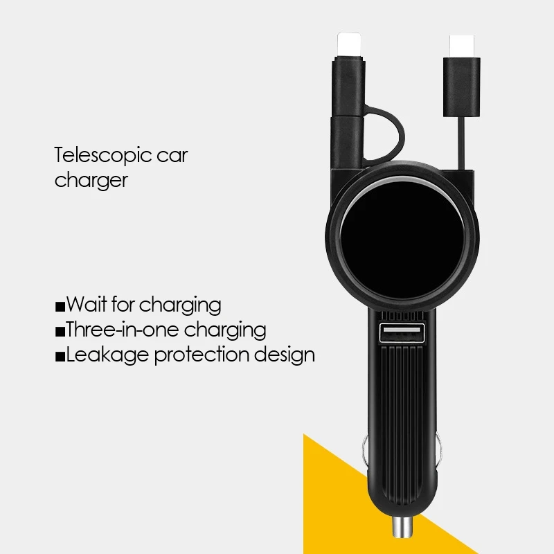 Автомобильное зарядное устройство для телефона Samsung S10 S9 Plus автомобильное Micro USB