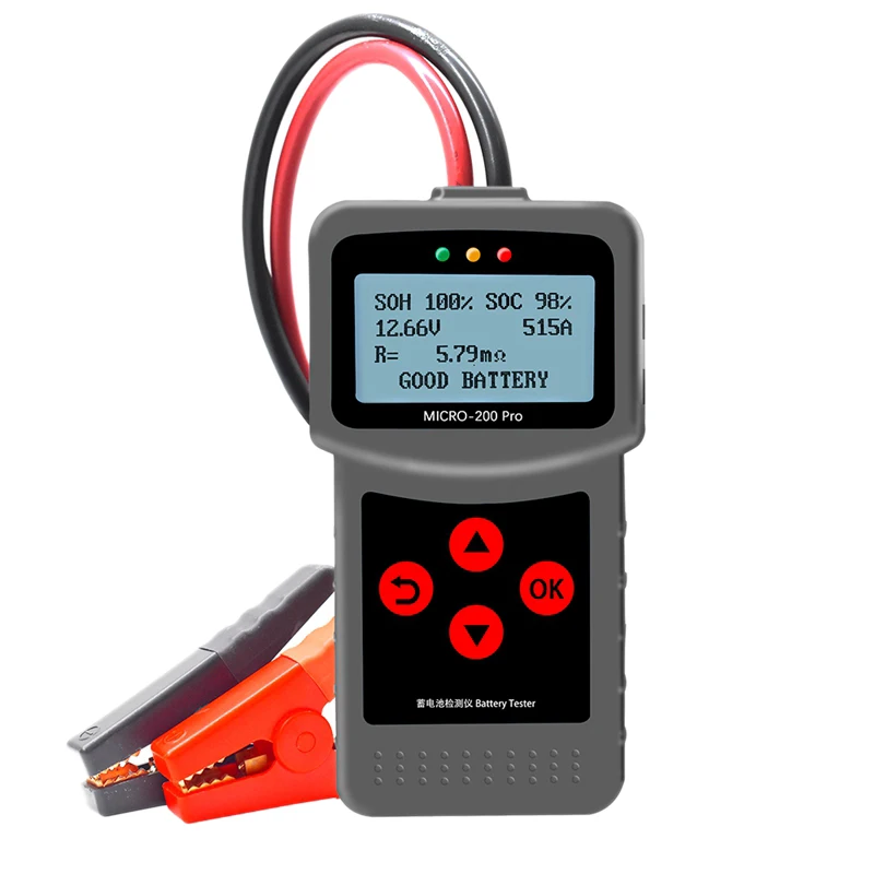 

Диагностический прибор для измерения параметров аккумулятора автомобиля, 12 В, 24 В