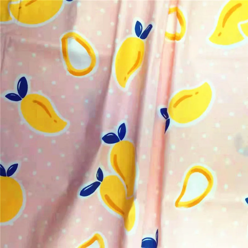 Fruit Print Cotton fabric for kid Patchwork Textile Twill Fabric DIY Sewing bed sheet dress Material Tissu | Дом и сад