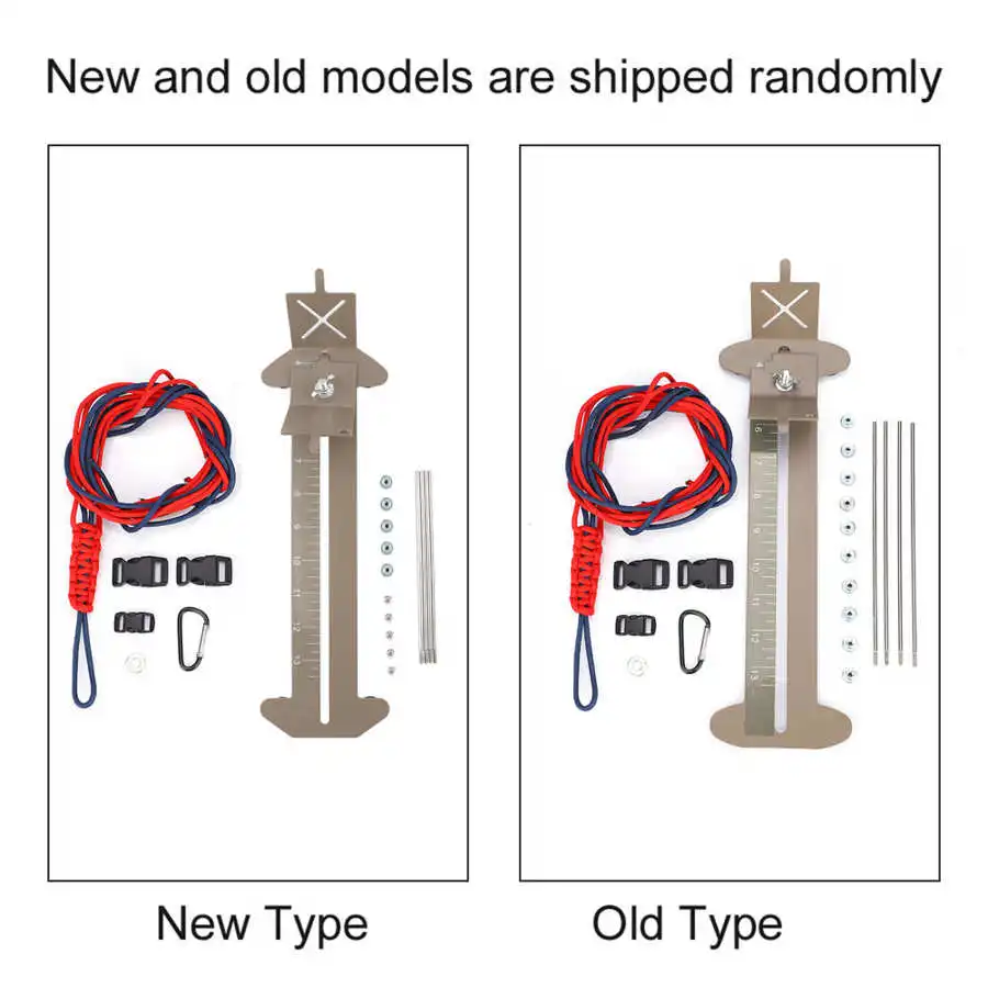 Браслет Паракорд инструмент для вязания регулируемый джиг браслет стальная рама