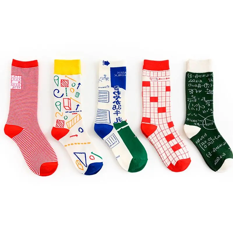 

Casual High Socks Men Women The Same Sports Trend Fashion Personality Trend Street Lovers Cotton Socks Small Fresh Gift Socks