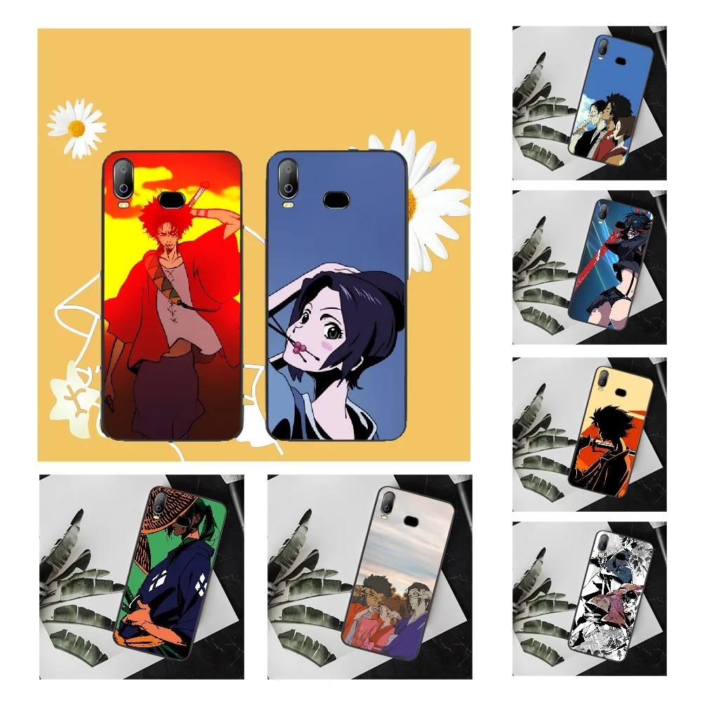 NBDRUICAI Samurai Champloo аниме черный мягкий чехол для телефона Samsung A10 A20 A30 A40 A50 A70 A71 A51 A6 A8 2018