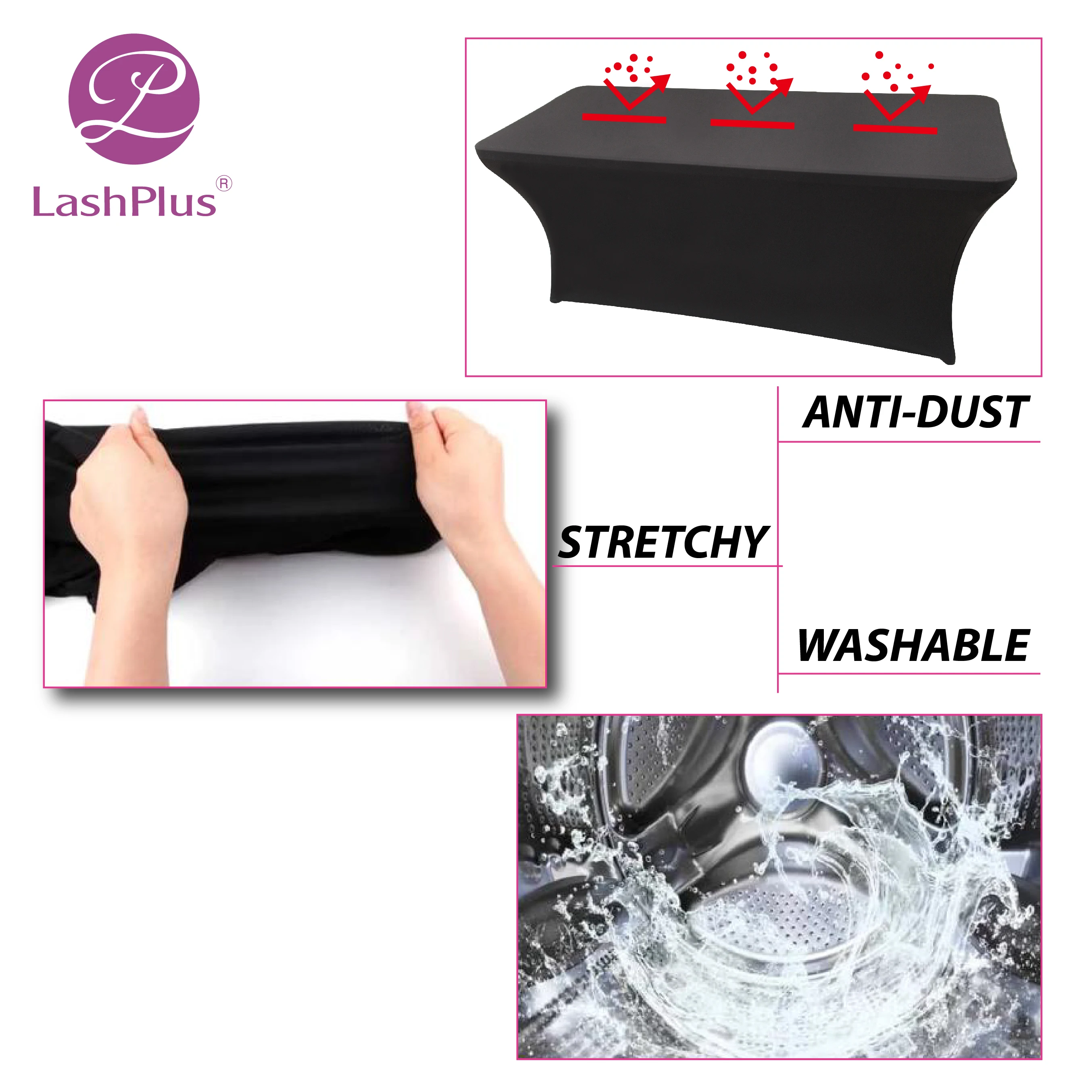 Professional Special Eyelash Extension Elastic Bed Cover Sheets Stretchable Bottom Cils Table Sheet For Lash Bed Makeup Salon images - 6