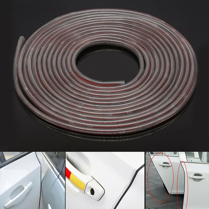 5 метров Автомобильная резиновая защитная накладка на края двери противоударные